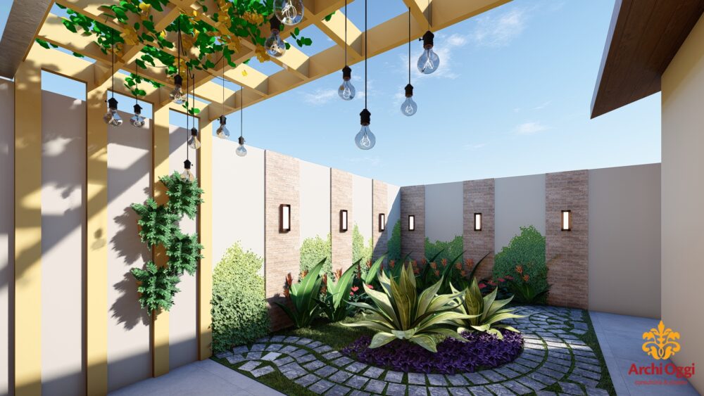 Reforma residencial com integração entre interior e jardim