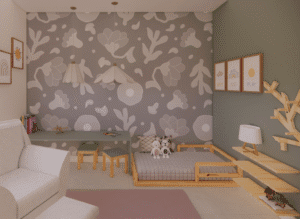 Quarto Infantil Montessoriano: Design para Autonomia e Crescimento